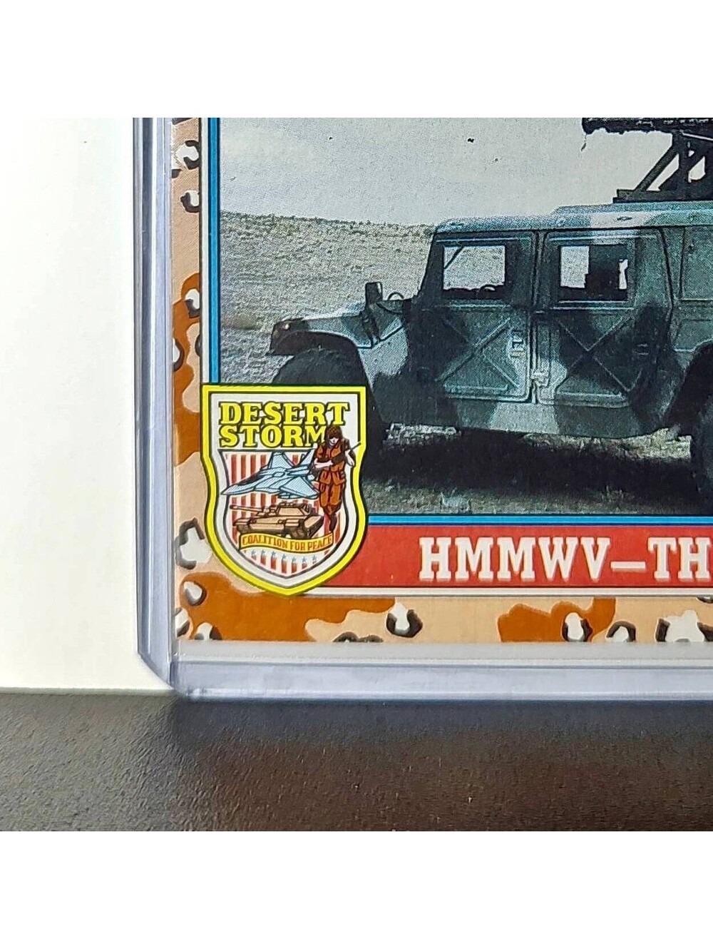 HMMWV – The Hummer 1991 Topps Desert Storm #99 Card - Picture 5 of 10